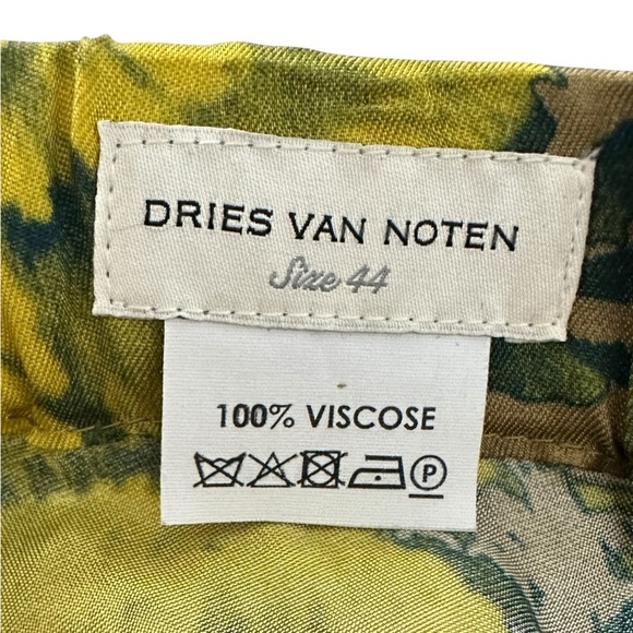 Dries Van Noten SS20 SFloral Viscose Shorts - Picture 6 of 7